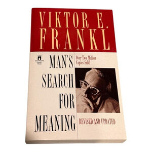 Man's Search for Meaning Viktor E. Frankl Paperback Revised Updated Psychology